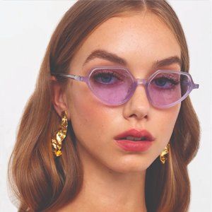 Dries Van Noten by Linda Farrow Cat Eye Sunglasses